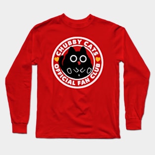 Chubby Cats Official Fan Club by Tobe Fonseca Long Sleeve T-Shirt